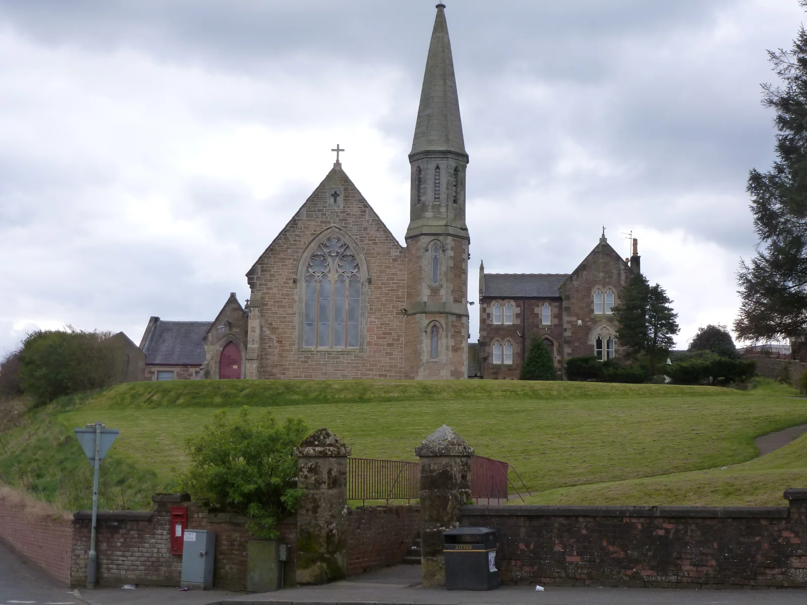 Photograph of Our Lady and Saint Cuthbert
