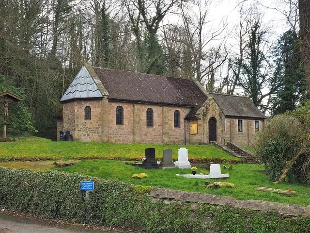 Photograph of Our Lady and Saint Theresa of Lisieux, Wirksworth