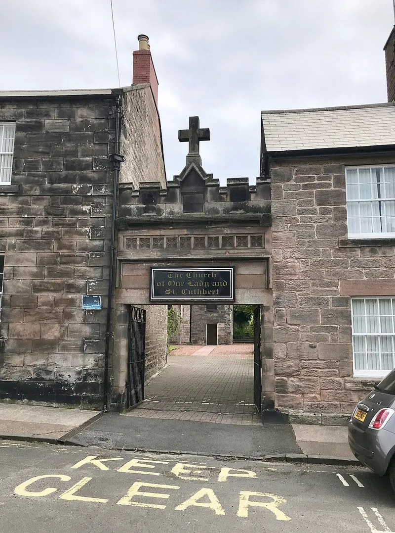 Photograph of Our Lady and St Cuthbert
