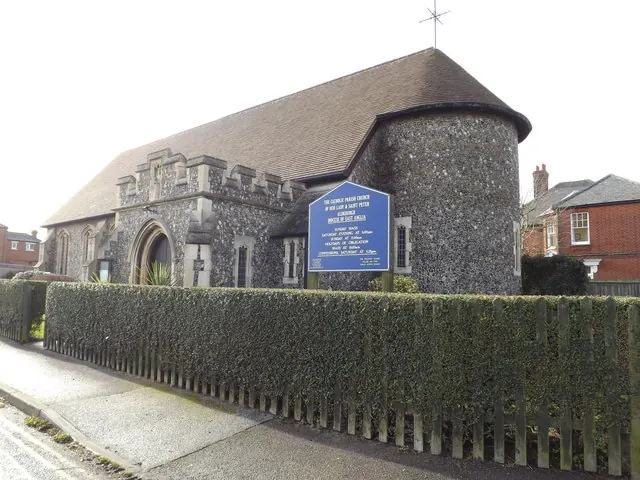 Photograph of Our Lady and St Peter