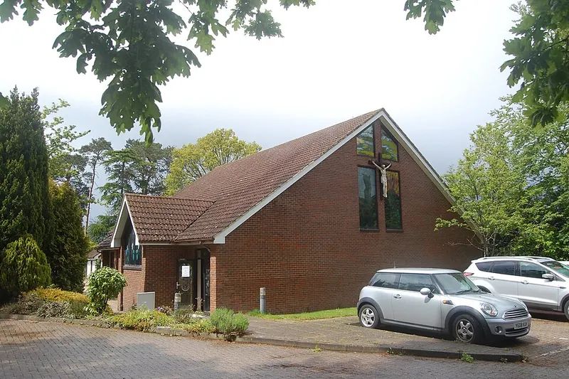 Photograph of Sacred Heart Church, Bordon