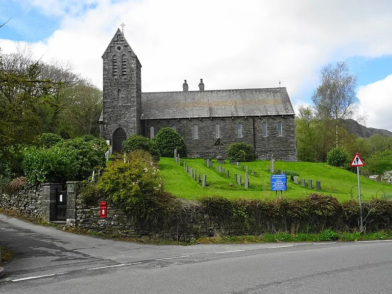 Photograph of Sacred Heart Church, Coniston