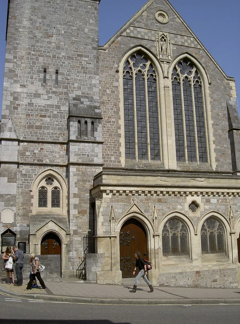 Photograph of Sacred Heart Church, Exeter