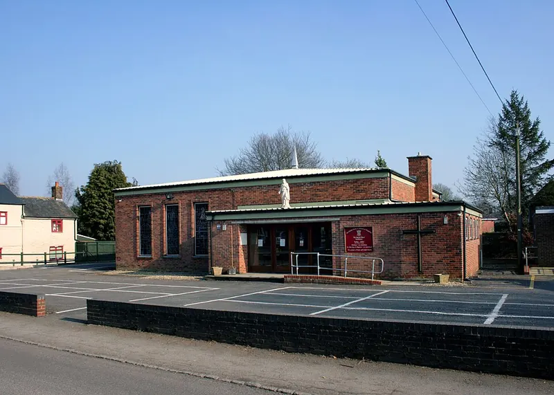 Photograph of Sacred Heart, Lambourn