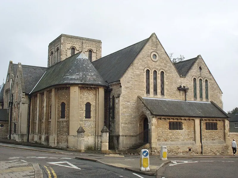 Photograph of Sacred Heart of Jesus and St. Cuthbert, Bedford