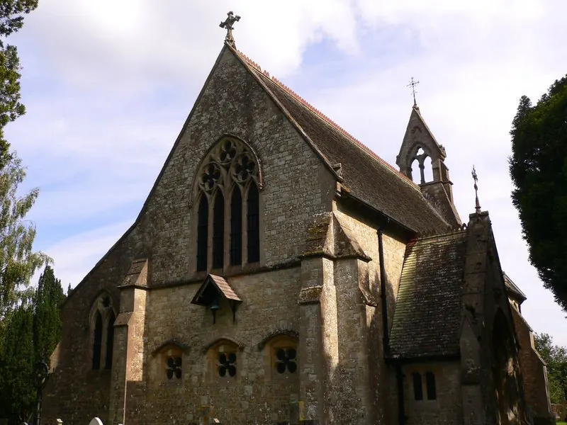 Photograph of Saint Anthony and Saint George