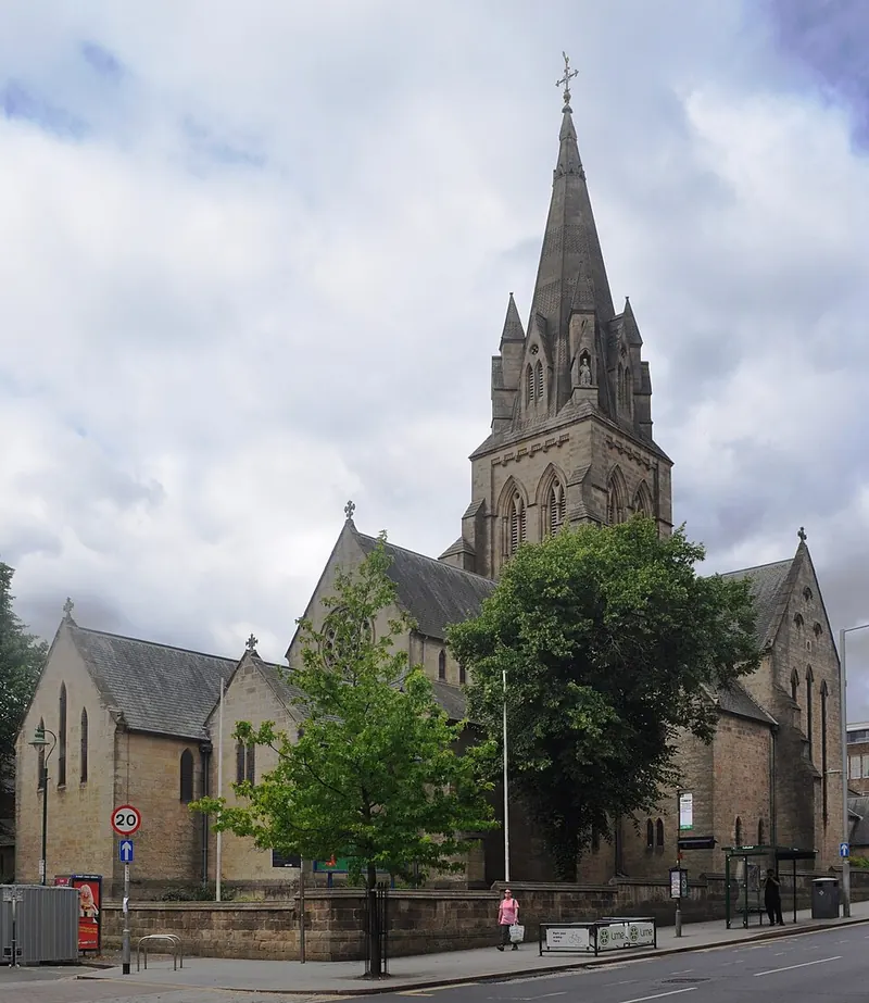 Photograph of Saint Barnabas Cathedral, Nottingham