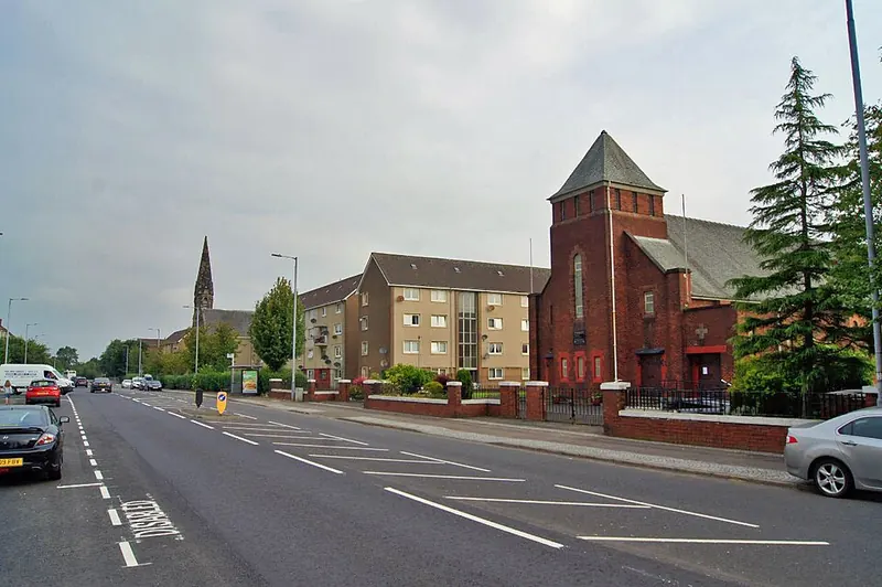 Photograph of Saint James' Church, Paisley