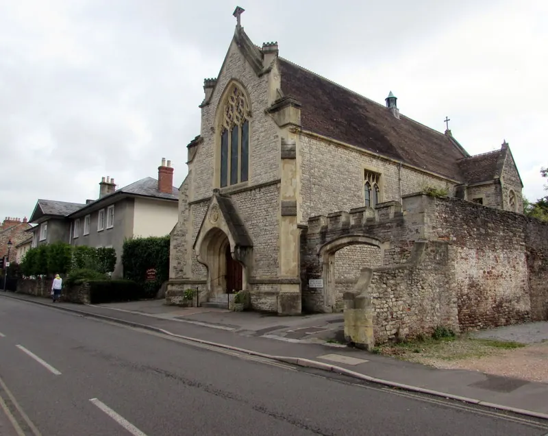 Photograph of Saints Joseph and Teresa, Wells