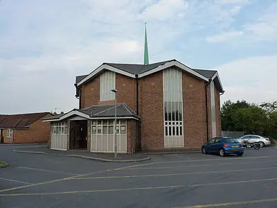 St Catherine with St Chad