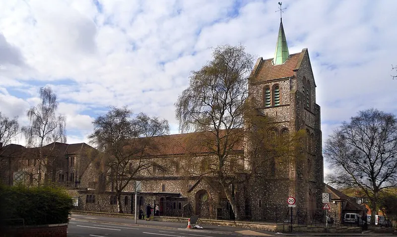 Photograph of St Edmund and St Frideswide