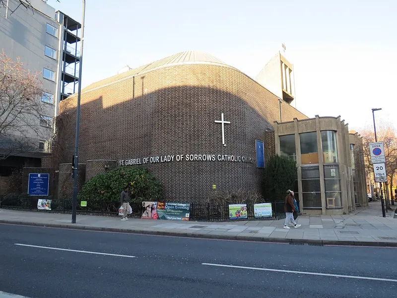 Photograph of St Gabriel of Our Lady of Sorrows, Archway