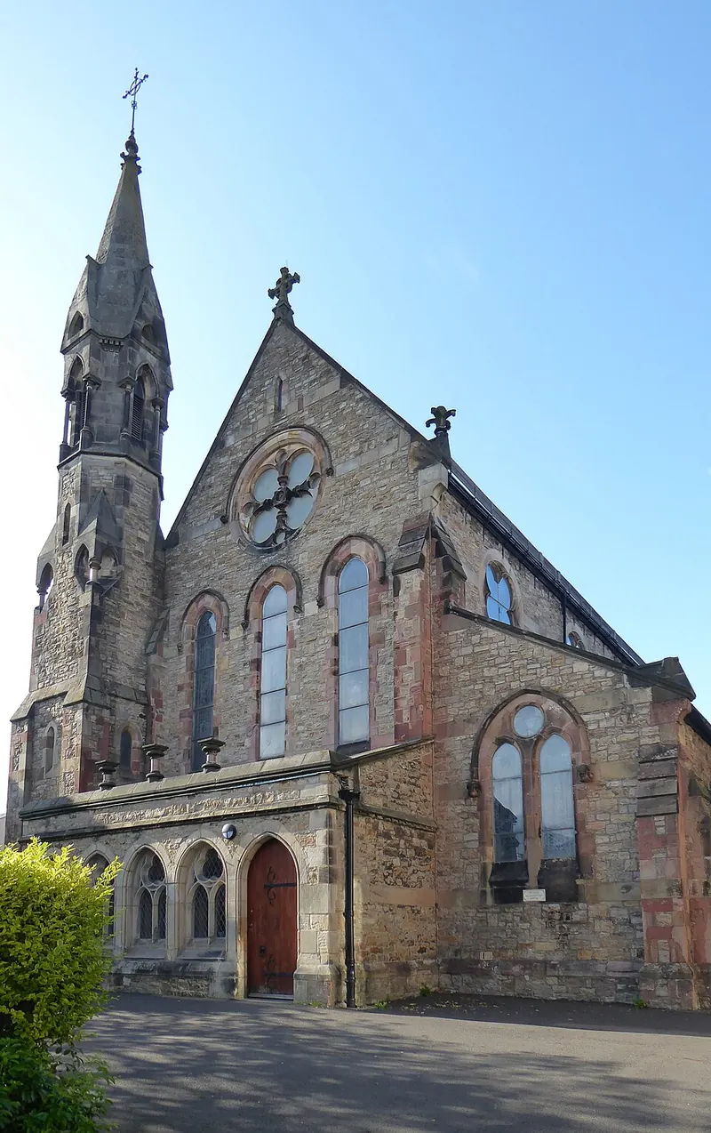 Photograph of St. Joseph and St. Francis Xavier