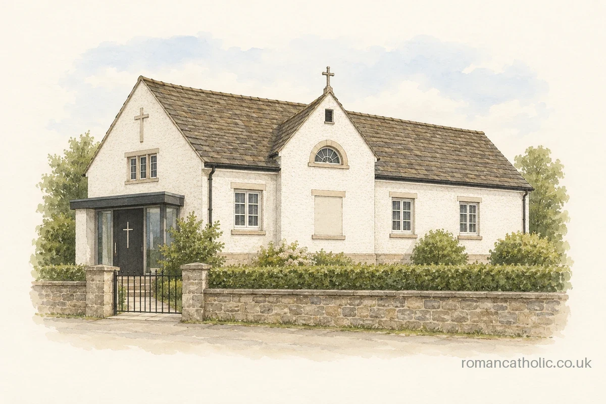 Illustration of Our Lady of Victories, Hightown.