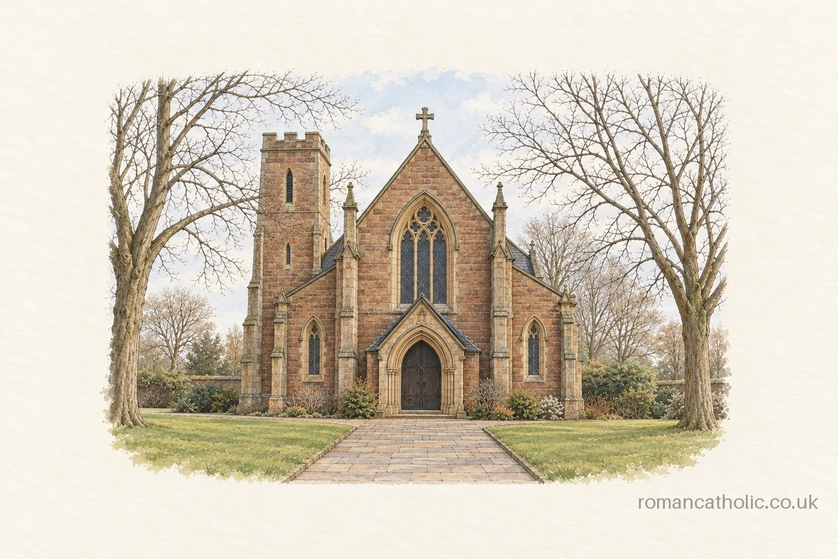 Illustration of St Austin, St Helens.