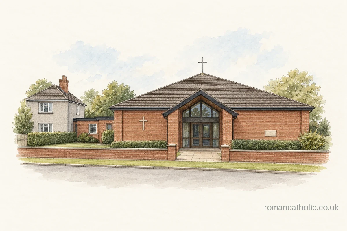 Illustration of St. Catherine of Siena & All Saints, Golborne.