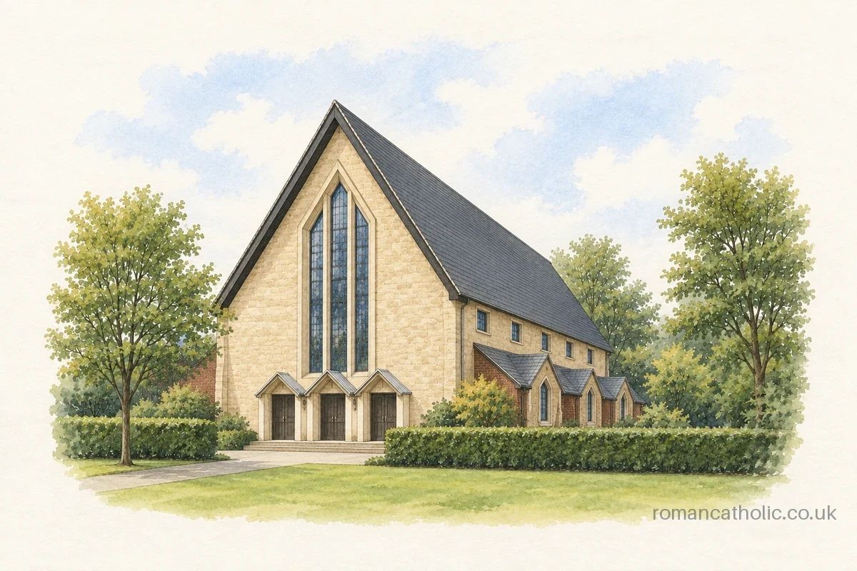 Illustration of St. Cuthbert, Pemberton.