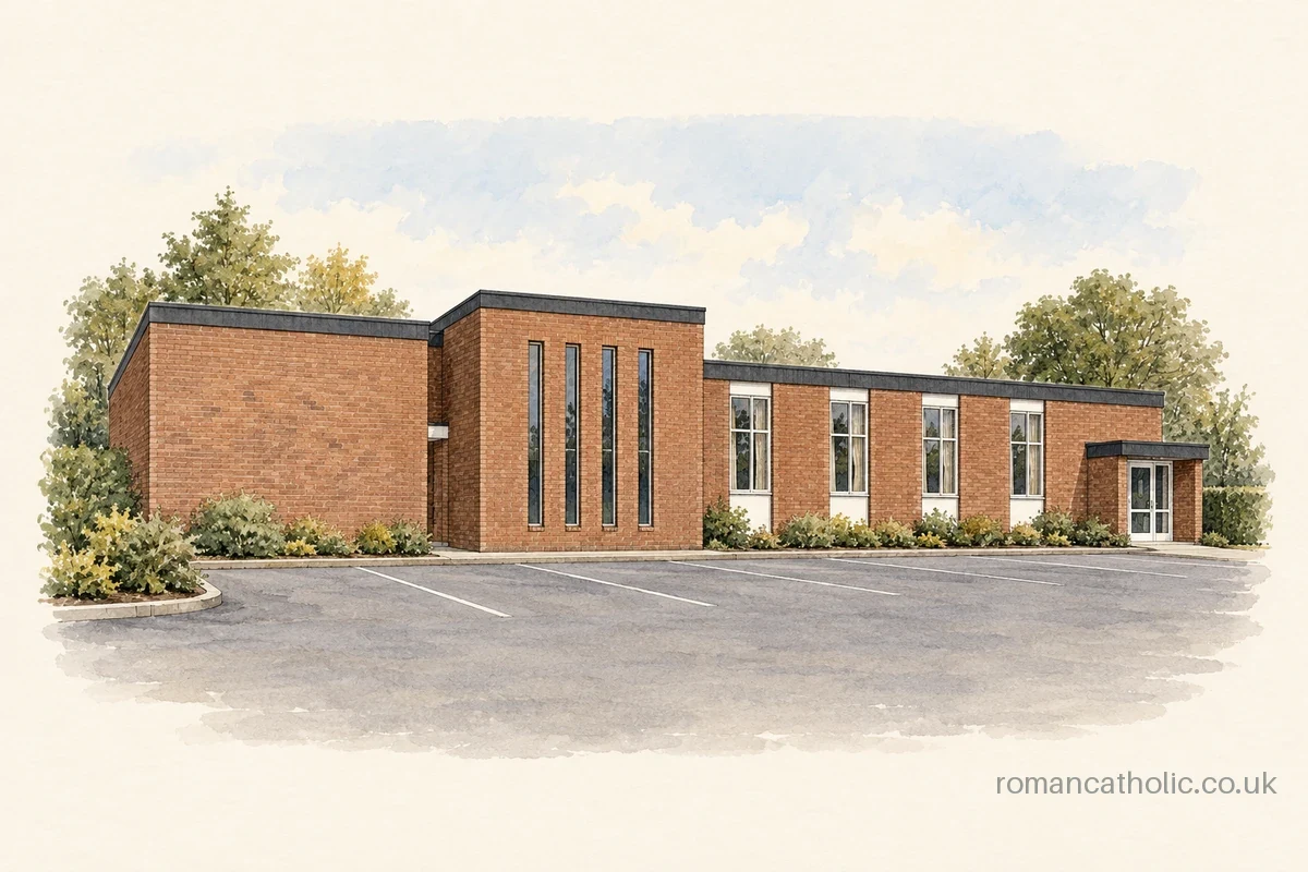 Illustration of St. John Fisher, Kearsley.