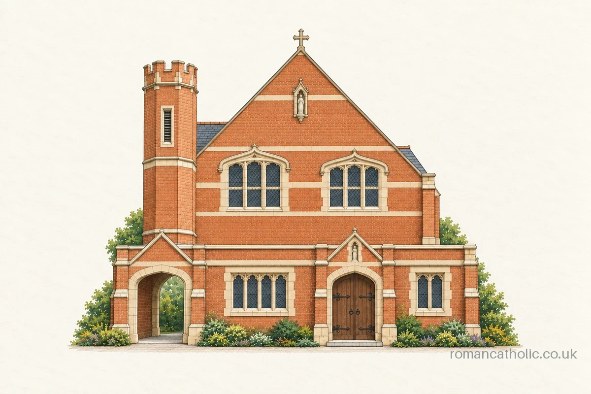 Architectural illustration of St. John of Beverley.