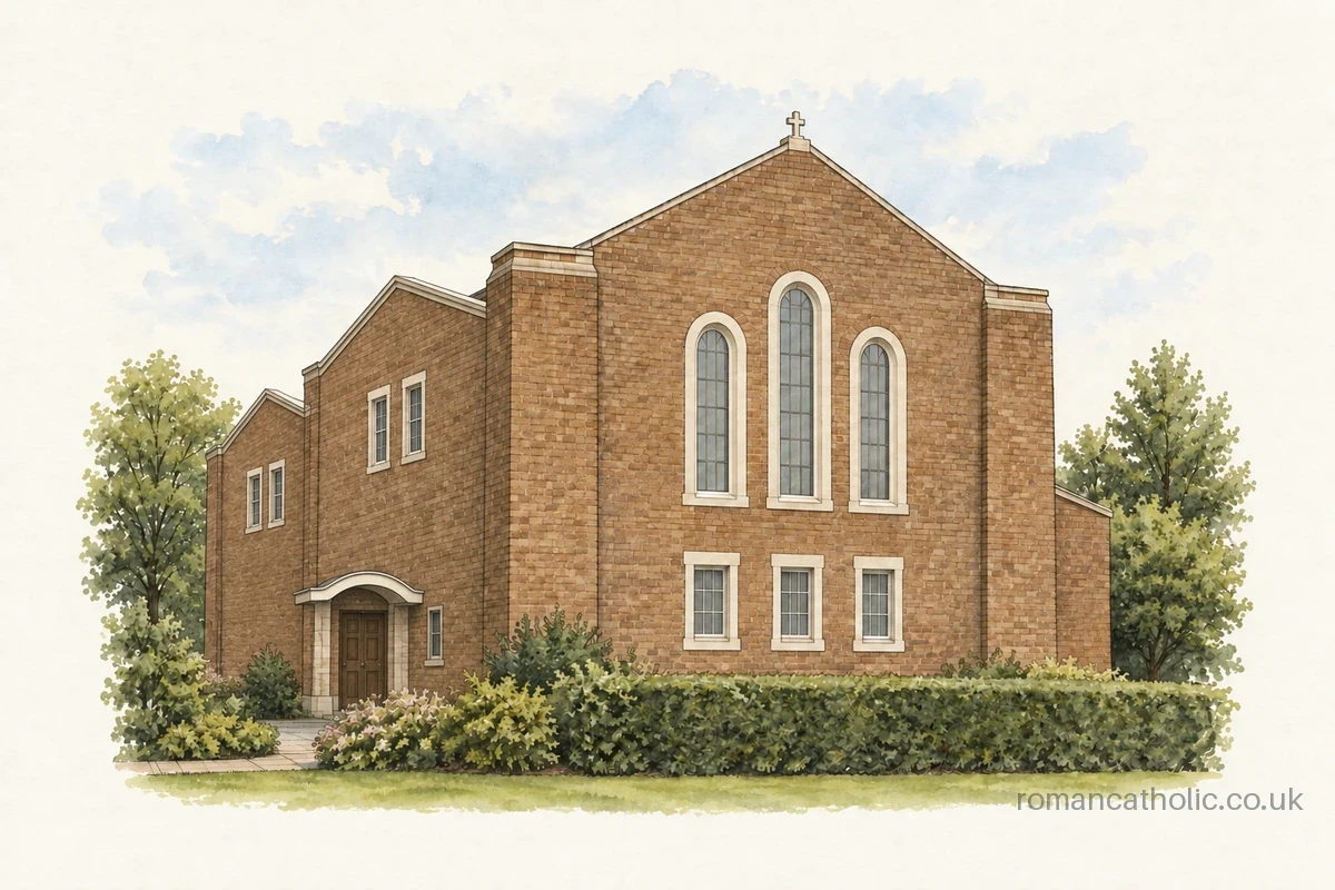 Illustration of St Thomas of Canterbury, Heaton.